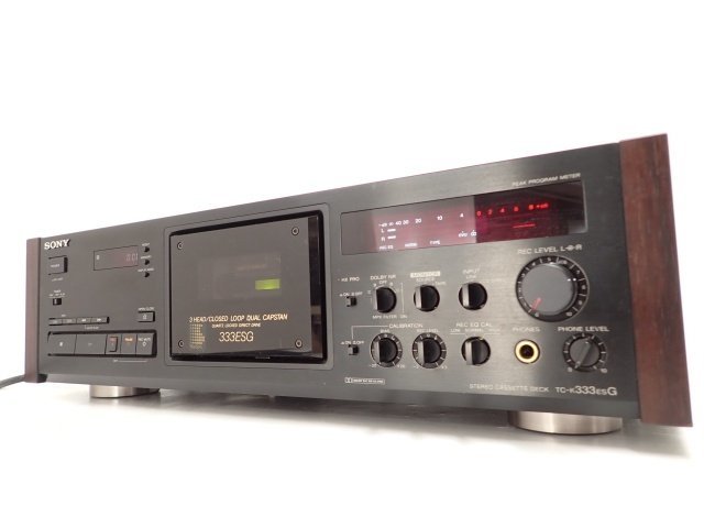 SONY TC-K333ESG ソニー カセットデッキ カセットテープレコーダー
