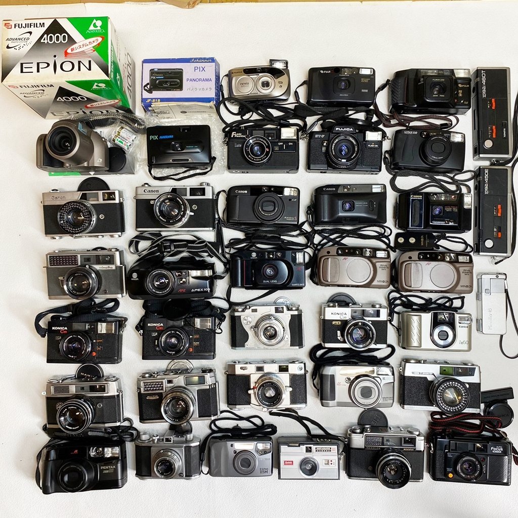 フィルムカメラ 10台セット　ジャンク品　まとめ売り フィルムカメラ ジャンク10台セット フィルムカメラ 10台セット