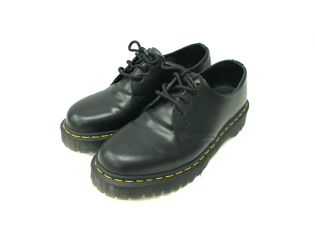 Dr.Martens◆3ホール/ドレスシューズ/UK8/BLK/1461 ドクターマーチン DR.MARTENS 3ホールシューズ 1461 BEX ブラック 黒 UK8 メンズ ドクターマーチン 3