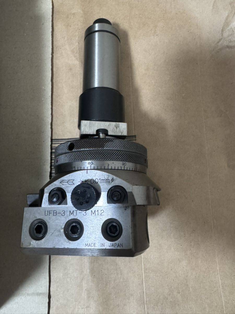 ボーリングヘッドセット 黒田精工 UFB-3 MT-3 M12 2セット ボーリングヘッドセット 黒田精工 UFB-3 MT-3 M12 2セット