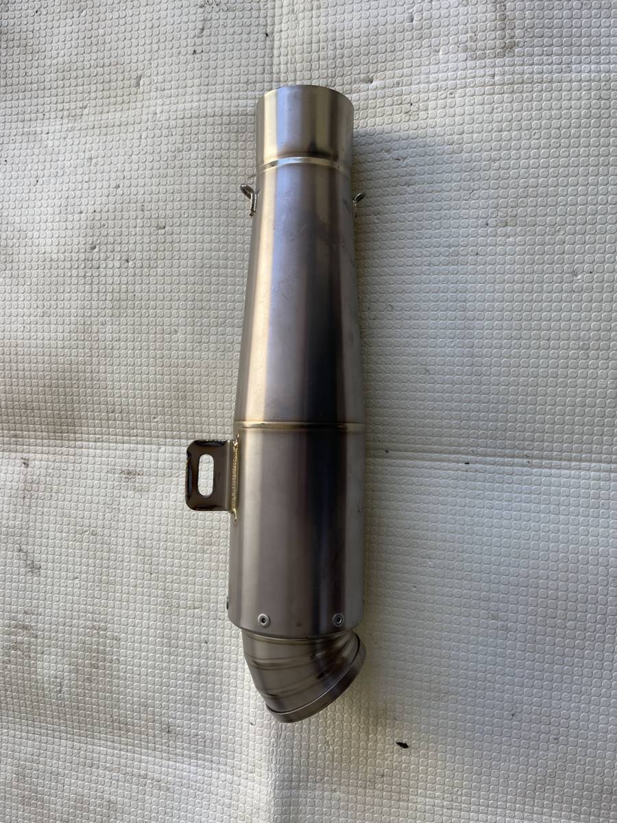 Zレーシングパーツ チタンサイレンサー 60.5Φ スリップオン