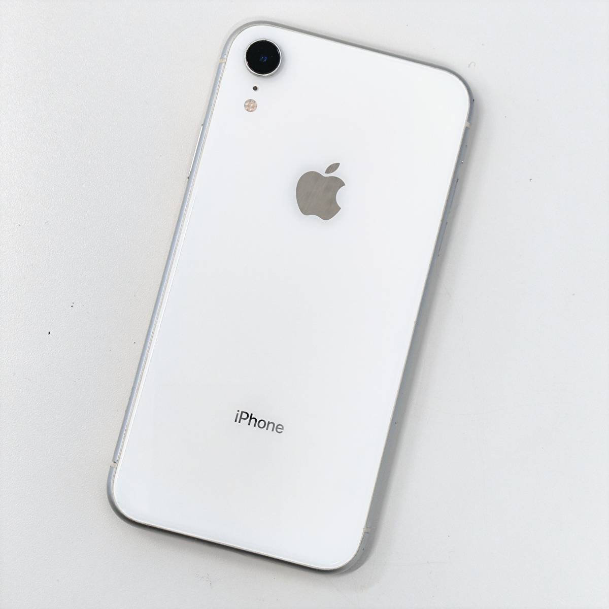 3427【iPhone XR 128GB/ホワイト】SIMフリー バッテリー80％ 利用制限