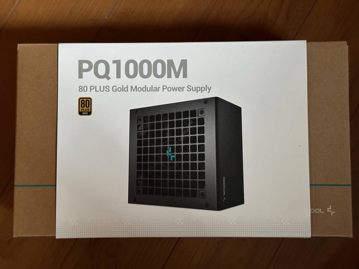 中古】[2か月使用]DEEPCOOL PQ1000M R-PQA00M-FA0B-JP 80PLUS GOLD認証