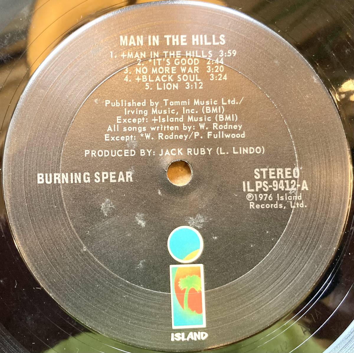 ■※JKT不良■Burning Spear(バーニング・スピア) LP2枚セット! Living Dub Volume 1/Man In The Hills■Roots Reggae Dub レゲエ