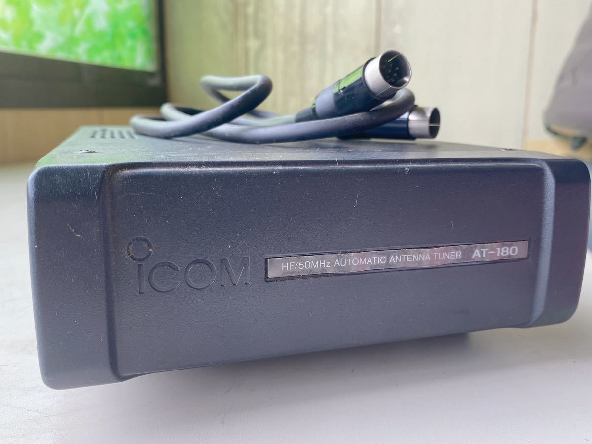 【中古・良品】ICOM オートアンテナチューナー AT-180 Yahoo!オークション - ICOM AT-180 オートアンテナチューナー中古品 IC