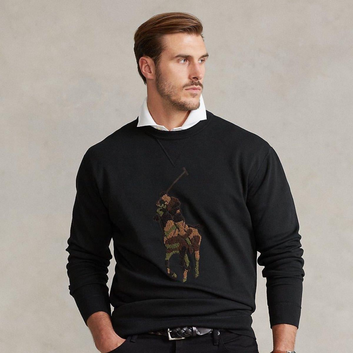 POLO RALPH LAUREN ラルフローレン Big Pony Double-Knit Sweatshirt 