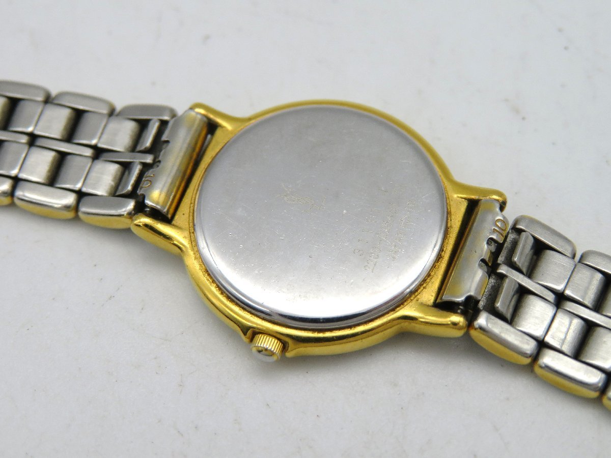 2200-228481 – Laurent YSL イヴサンローラン Yves Saint Watch Gold 