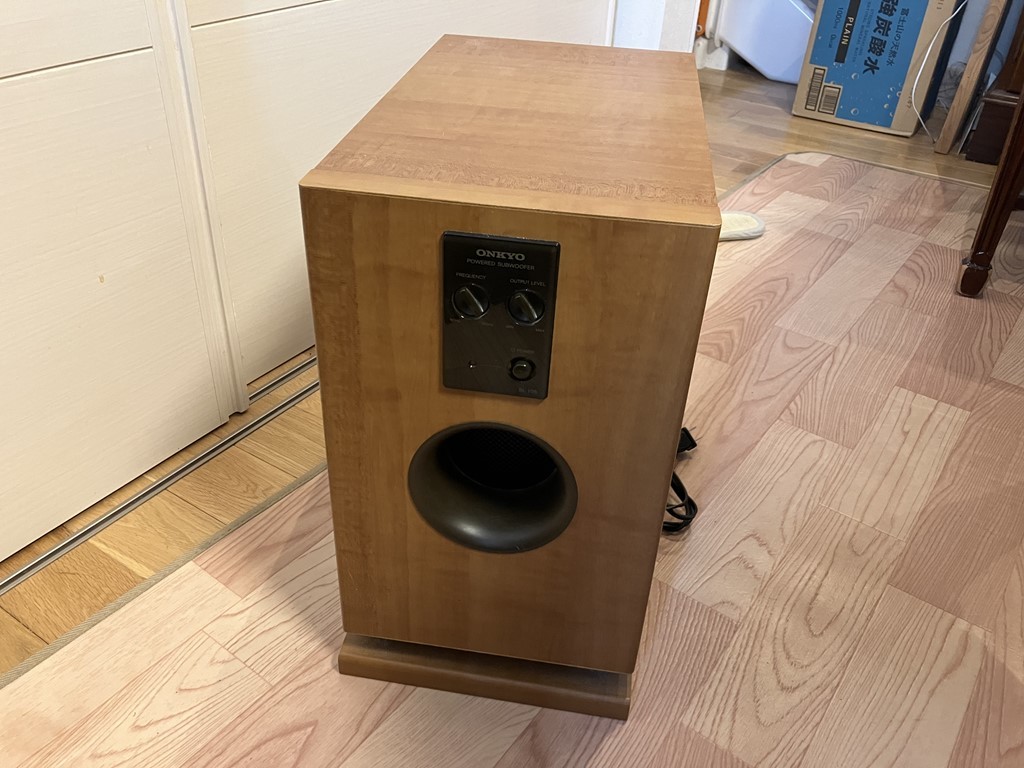 ONKYO SL-105 オンキョー - パワードサブウーファー オンライン SL