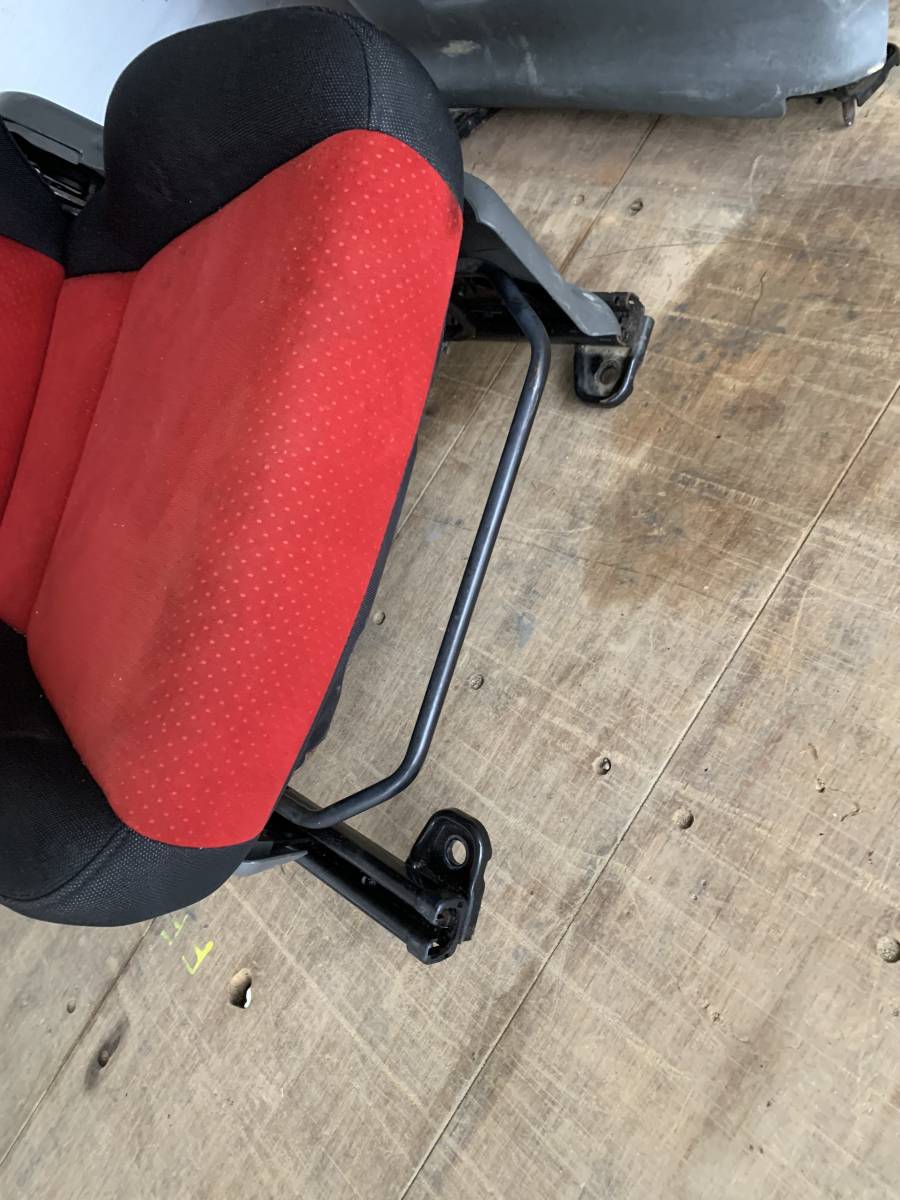 スズキ ジムニー JB23 赤・黒RECARO(レカロ)シート 助手席側 シート 