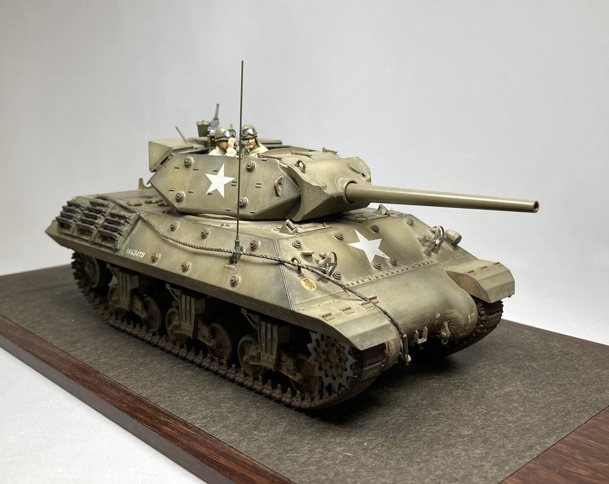 ☆完成品☆タミヤ 1/35 アメリカ M10駆逐戦車(中期型)