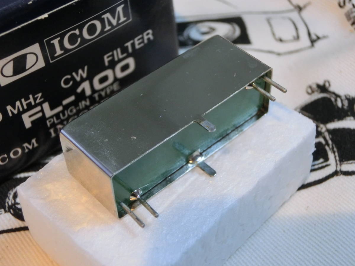 ICOM FL-100 CW FILTER 9MKhz 中古 ☆送料無料 【公式通販】