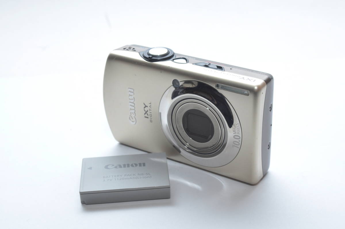 IXY DIGITAL Canon OR シルバーのご希望の1台！」付属品揃い 0 ☆