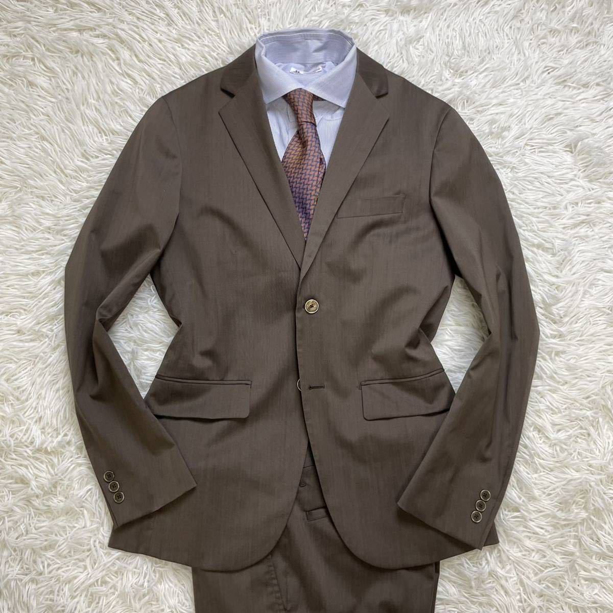 溢れ出る高級感 美品】エディフィス SOLOTEX セットアップ トラベル 