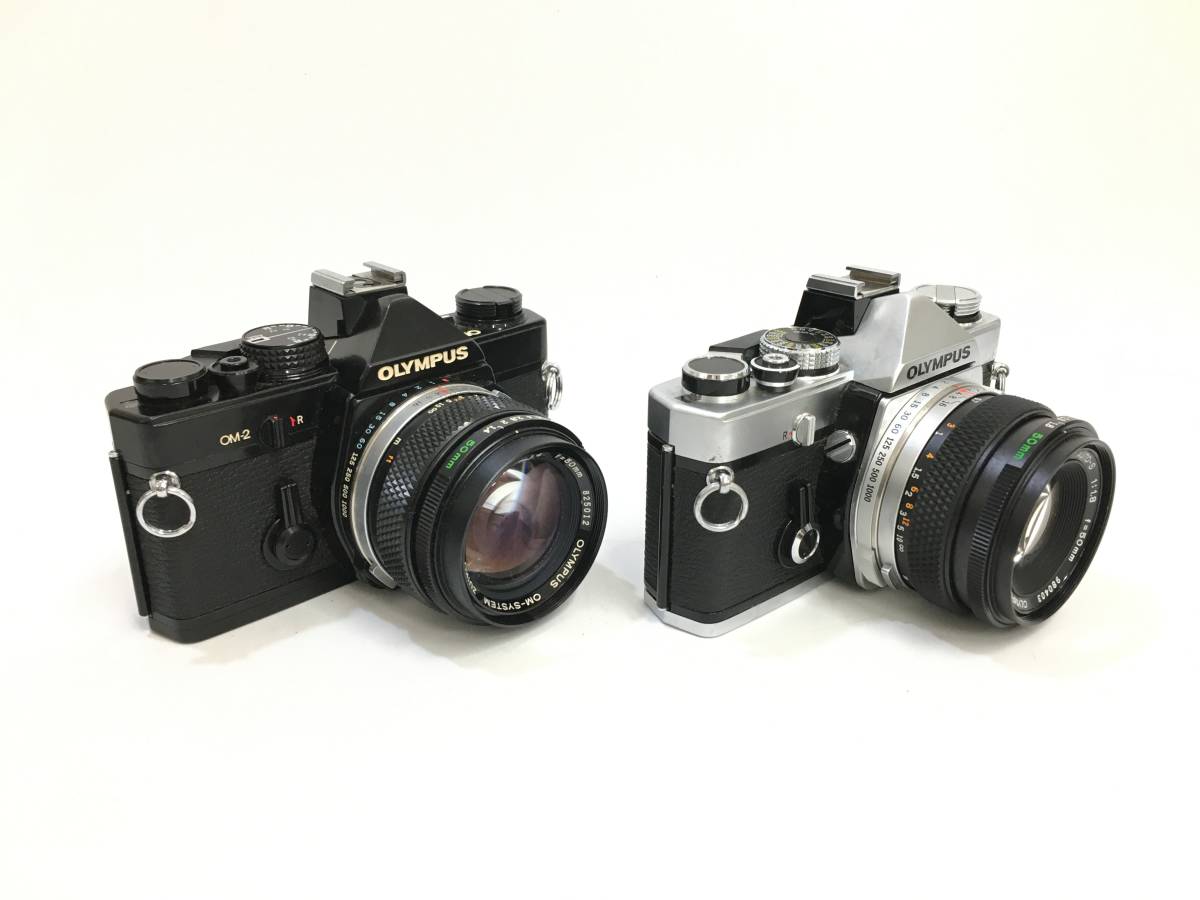 OLYMPUS OM-1 一眼レフカメラ 35-70mmレンズ付き ジャンク 黒 OLYMPUS