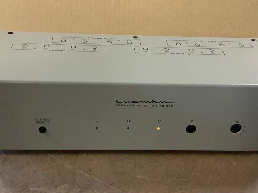 LUXMAN ラックスマン AS-50R スピーカーセレクター◇現状品