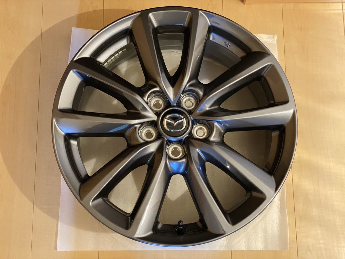 マツダ3セダン純正ホイール1 本 [新車外し]美品！ 送料無料！】新車外し MAZDA3 純正アルミホイール 18インチ