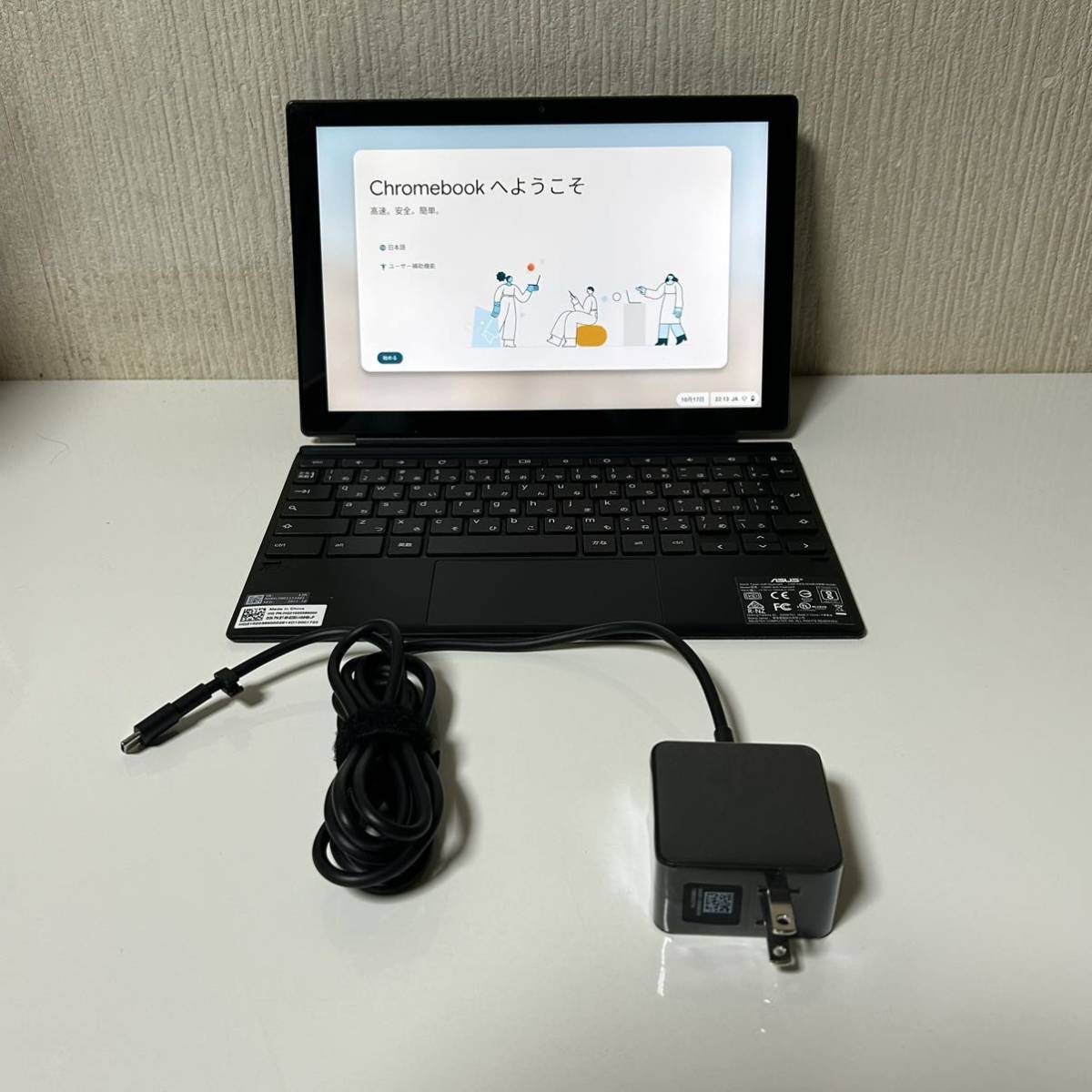 ASUS ChromeBook クロームブック CM3000DV ブラック 10インチ 