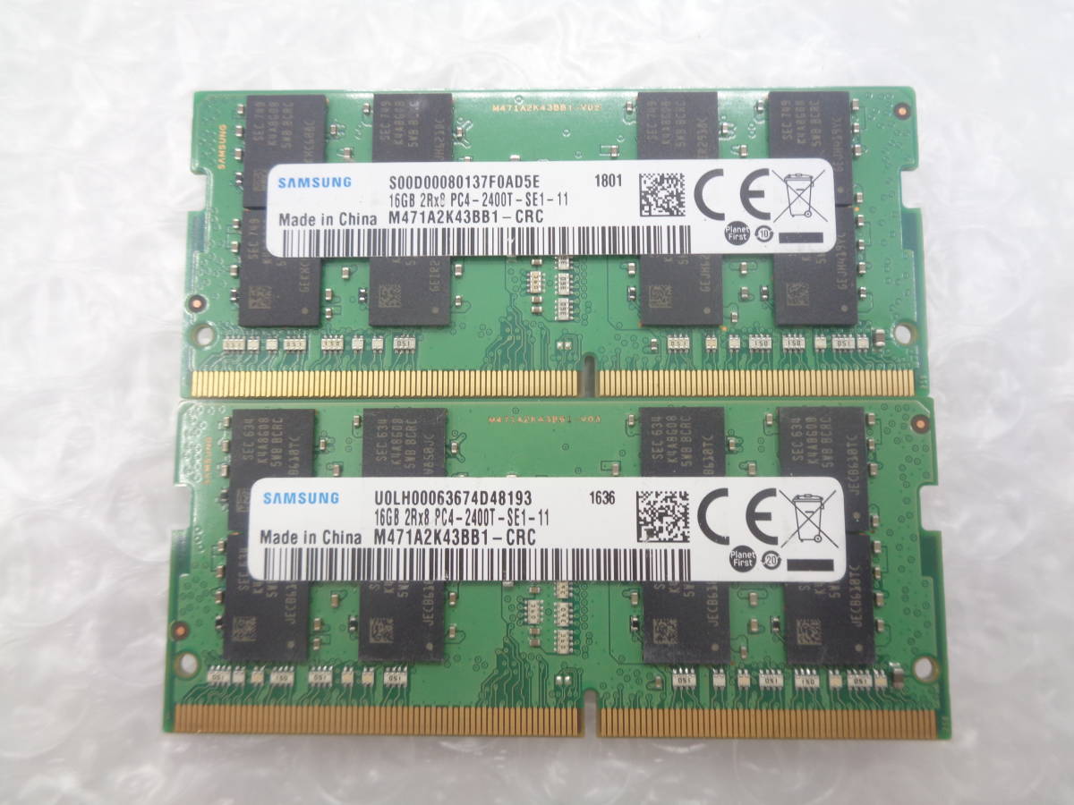Samsung 4GB DDR4メモリ 2枚セット 2400MHz PC4-2400T」の人気商品一覧