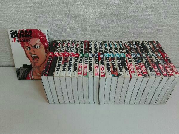 スラムダンク SLAM DUNK 新装版 全巻セット 1-24巻 関連本付き