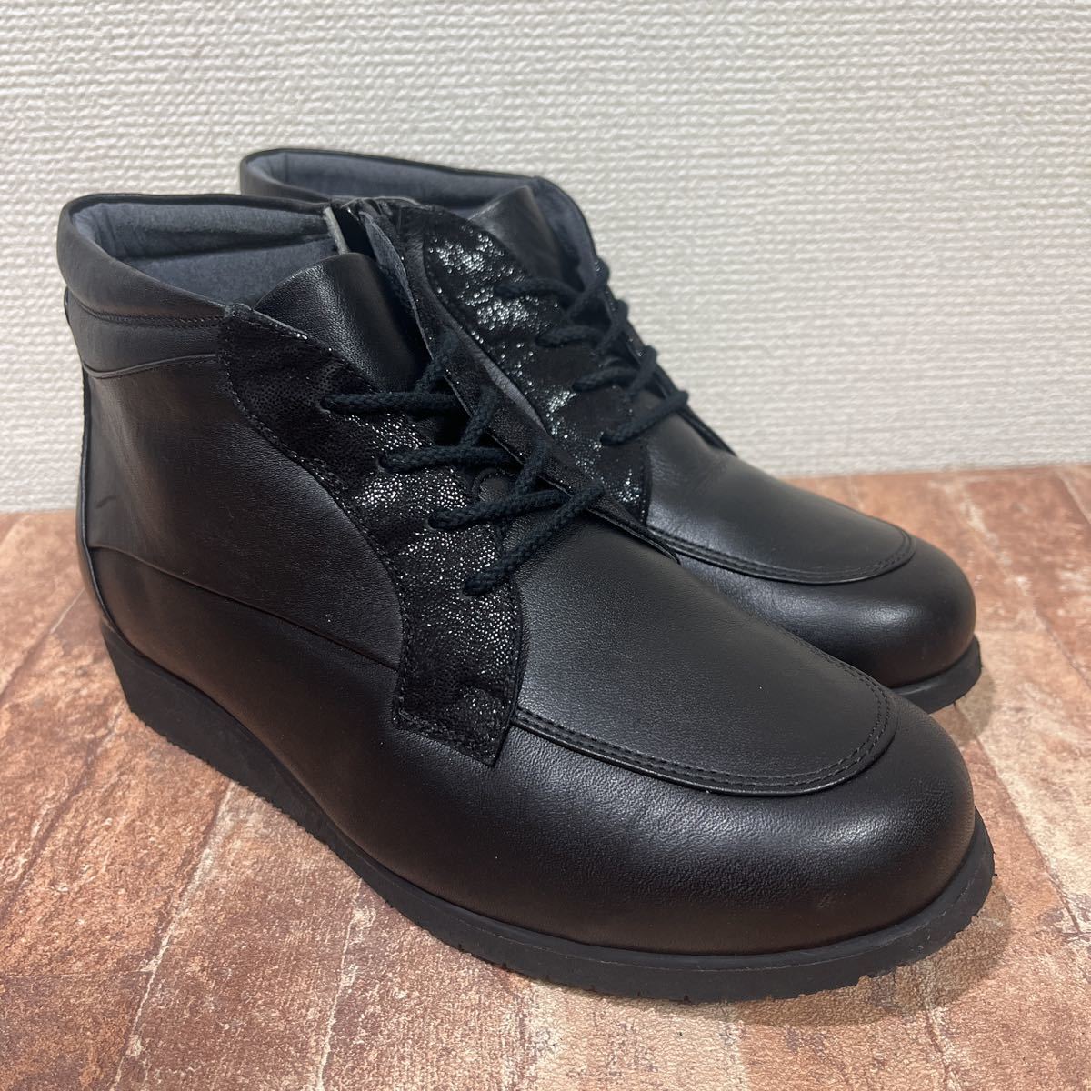 A-19 asics アシックス pedala ぺダラ サイドジップブーツ カジュアル