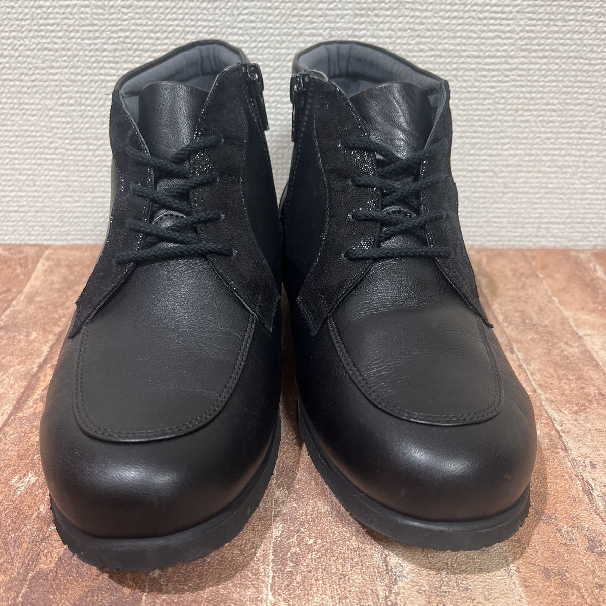 A-19 asics アシックス pedala ぺダラ サイドジップブーツ カジュアル