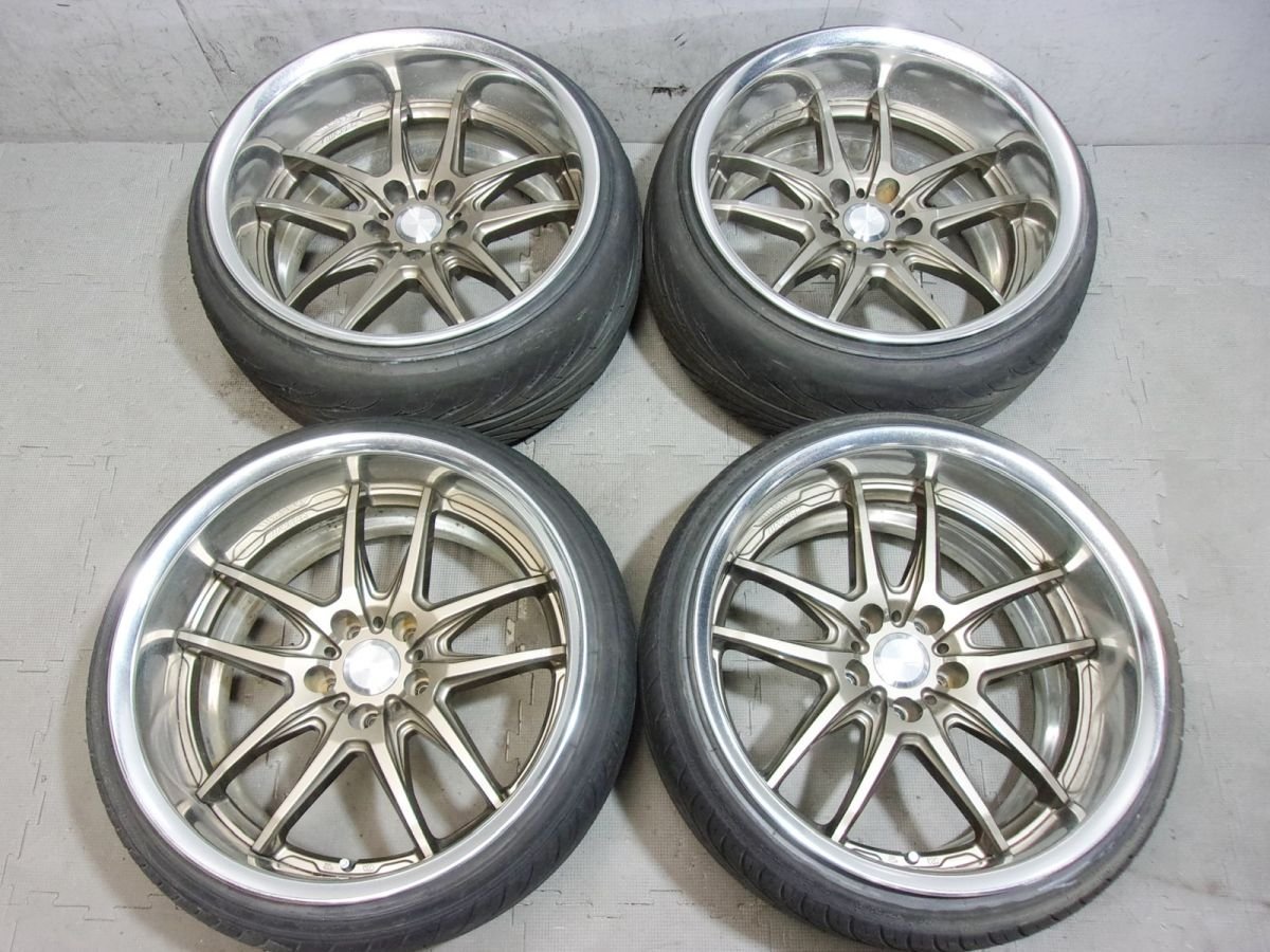 ☆送料無料!美品!深リム!☆WORK ワーク XSA XS4 戦 イクサ 18インチ