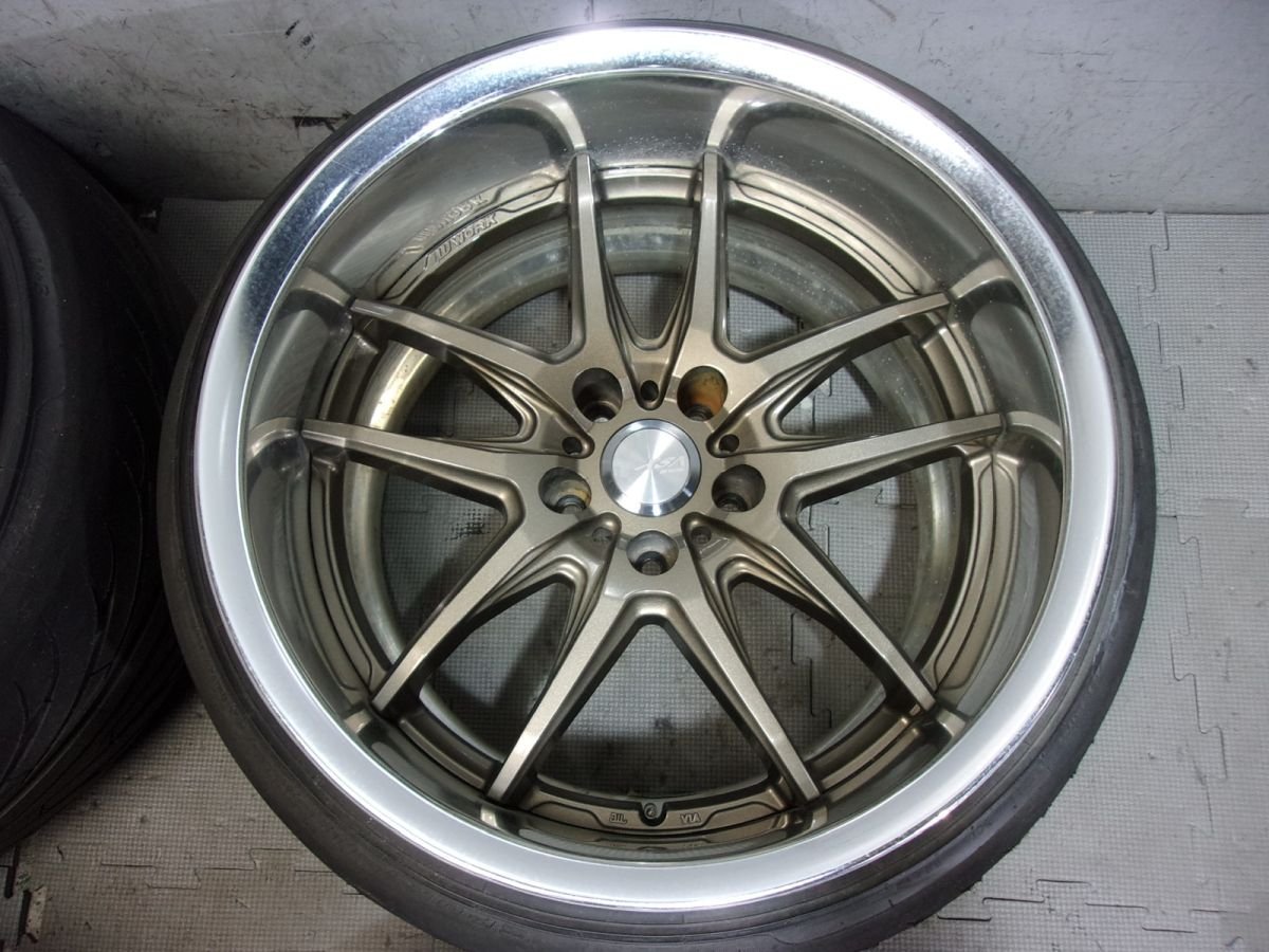 ☆送料無料!美品!深リム!☆WORK ワーク XSA XS4 戦 イクサ 18インチ