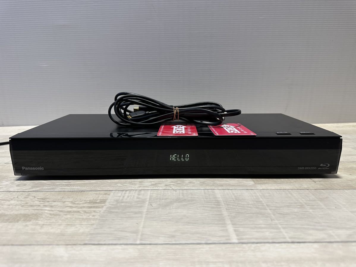 【B-CAS付】Panasonic ブルーレイレコーダー DMR-BRX2050 パナソニック Panasonic DMR-BRX2050 ブルーレイレコーダー B-CAS