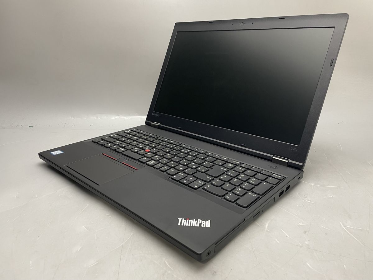 ★1円スタート★第7世代★Lenovo ThinkPad L570 Core i5 7200U 8GB★現状引渡★ストレージ/OS無★BIOSまでの動作確認★