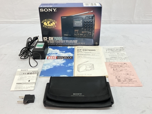 SONY ICF-SW7600G ラジオ シンセサイザーレシーバー ワールドバンド 