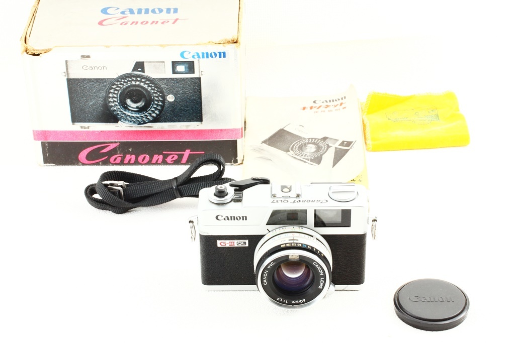 ジャンク品◇Canon キヤノン Canonet QL17 G-3 G- 40mm F1.7
