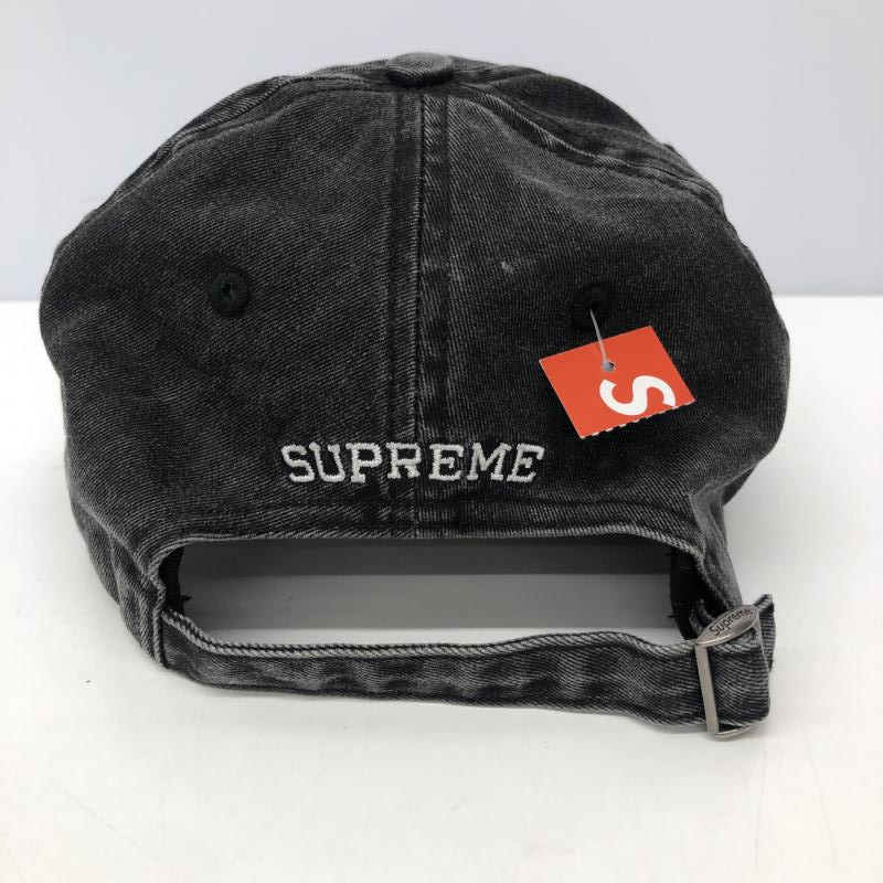 【中古】SUPREME 22AW Pigment Print S Logo 6-Panel キャップ　シュプリーム　黒[240066128532]
