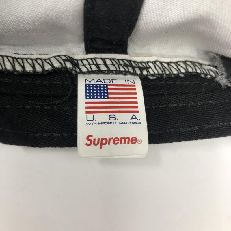 【中古】SUPREME 22AW Pigment Print S Logo 6-Panel キャップ　シュプリーム　黒[240066128532]