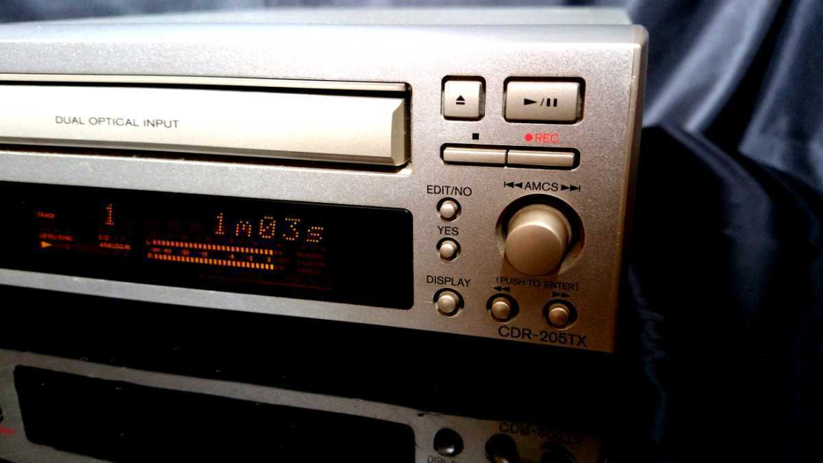 ONKYO CDR-205TX オンキヨー CDレコーダー♪除菌クリーニング品 ONKYO