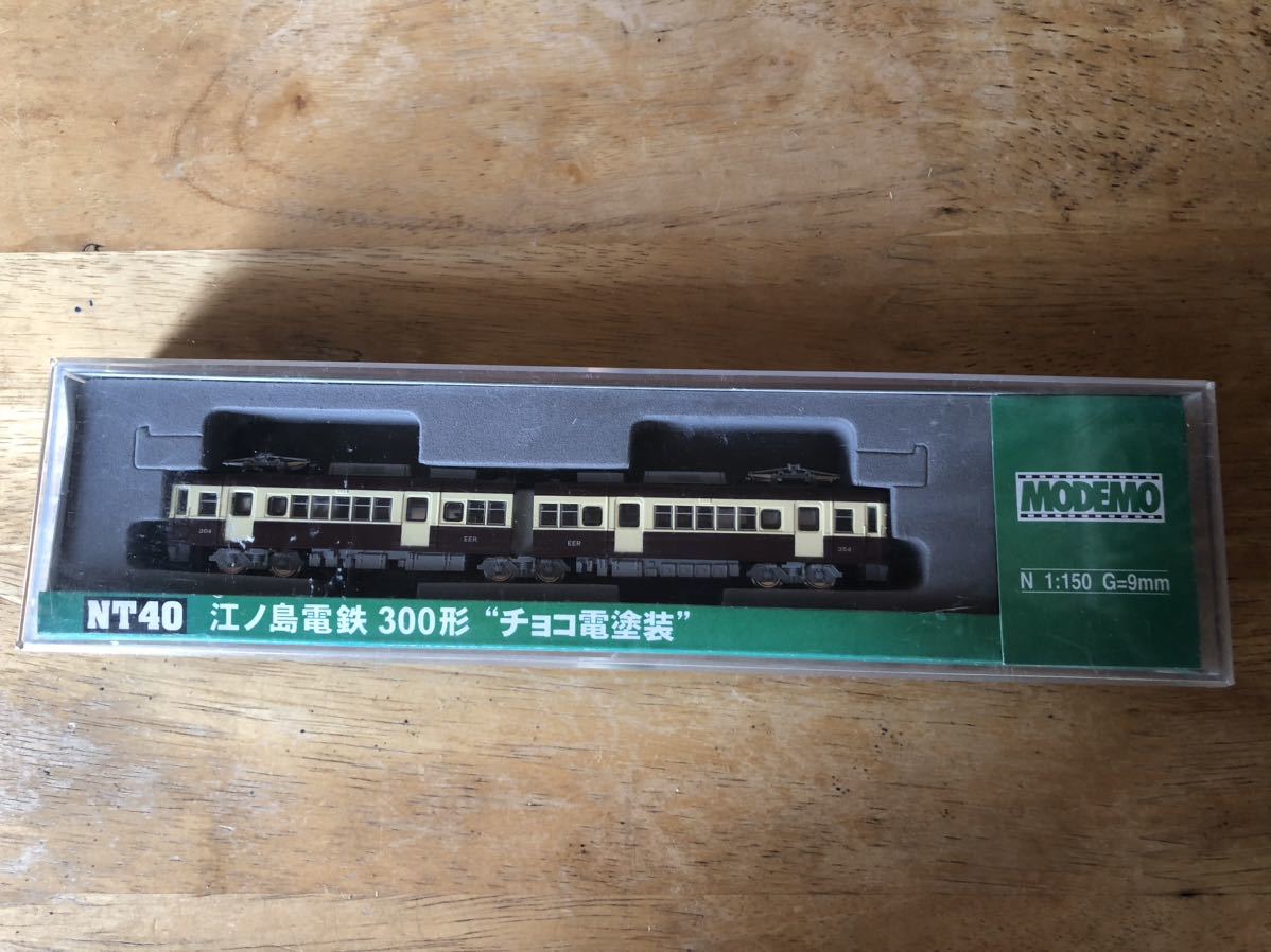 MODEMO NT40 江ノ島電鉄300形 チョコ電塗装 鉄道模型 おもちゃ、ゲーム