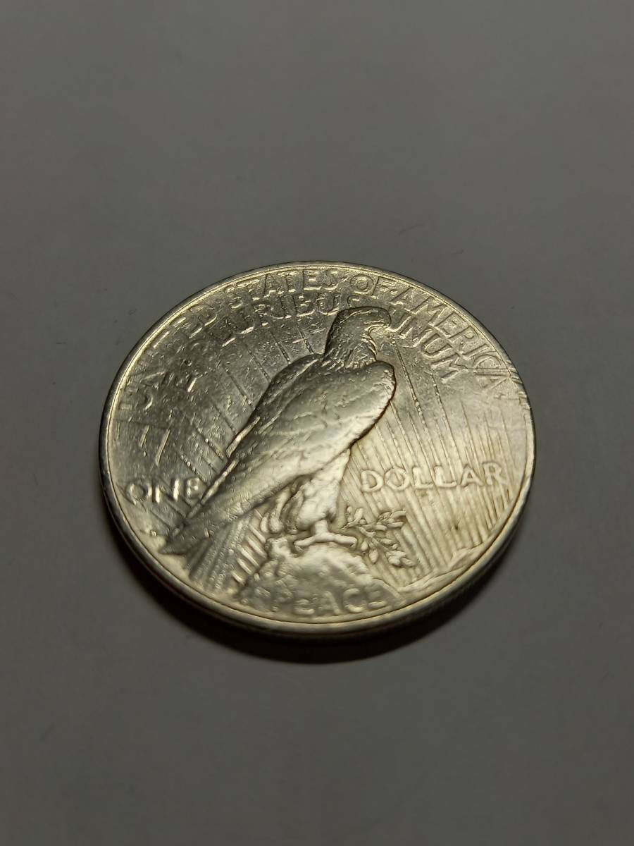 銀貨 アメリカンイーグル ピースダラー 1＄ ミントマーク【（D