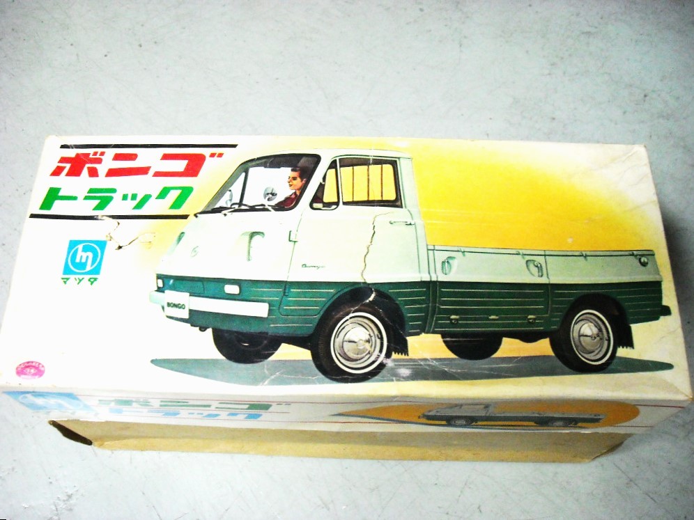 １９６６ マツダ ボンゴトラック　大サイズ　箱付＊ＴＮ 野村トーイ　１９６０年代の日本製
