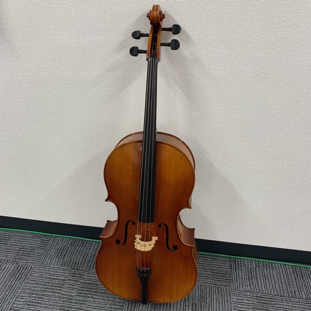 【直接引取り限定】 SUZUKI No74 4/4 チェロ スズキバイオリン ケース 現状品 Dr 991-52