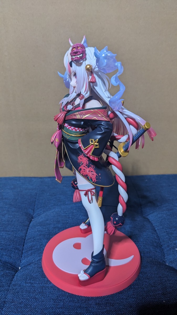 百鬼あやめコトブキヤスケールフィギュア 未開封 特典にぱぁ顔付