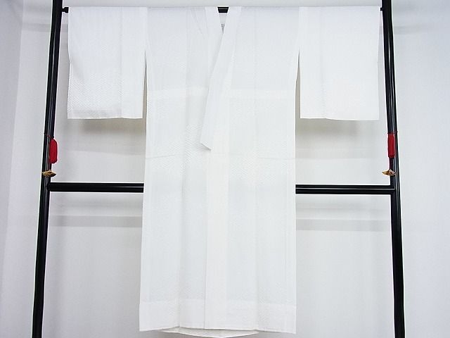 正絹 逸品 無双仕立て 枝花文 ミミズク 人形 平和屋-こころ店□長襦袢 無双