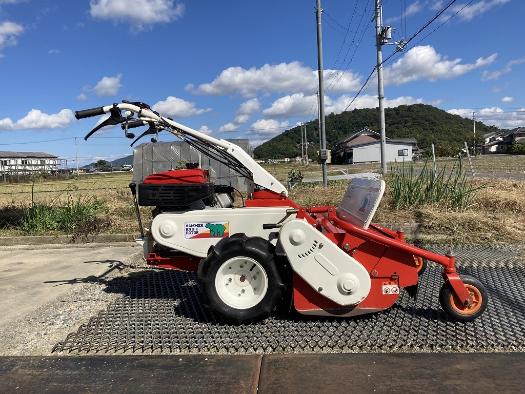 【滋賀発】オーレック　ハンマーナイフモアー　取扱説明書有り！最大８馬力！倉庫保管品！美品！引き取り限定！