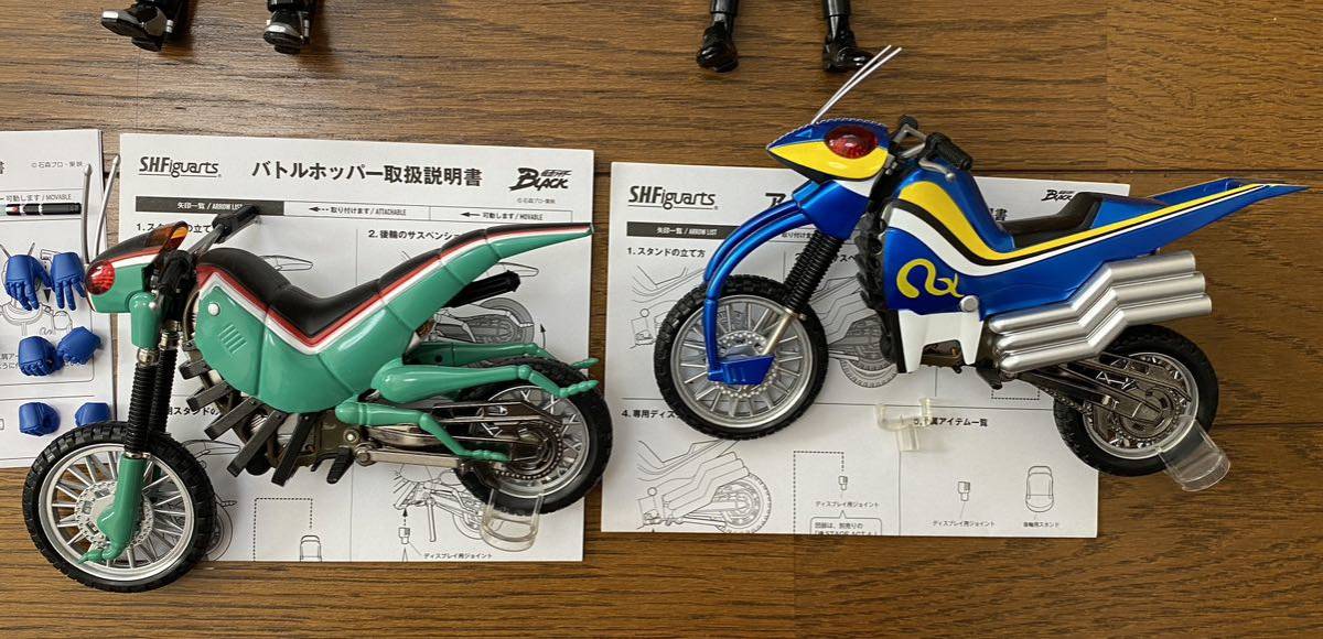 S.H.フィギュアーツ 仮面ライダーBLACK、BLACK RX シリーズまとめて 
