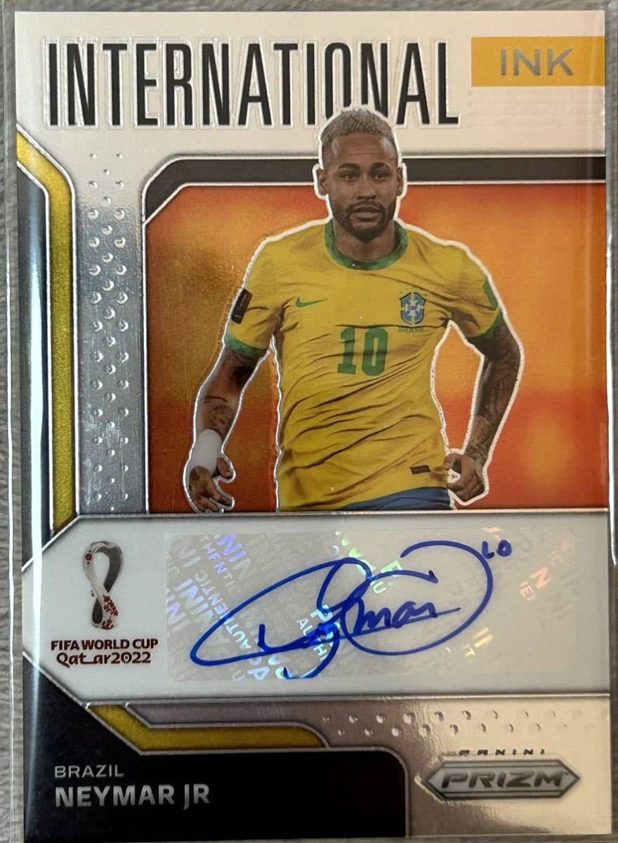 2022 Panini World Cup International InK Neymar Jr Auto ネイマール