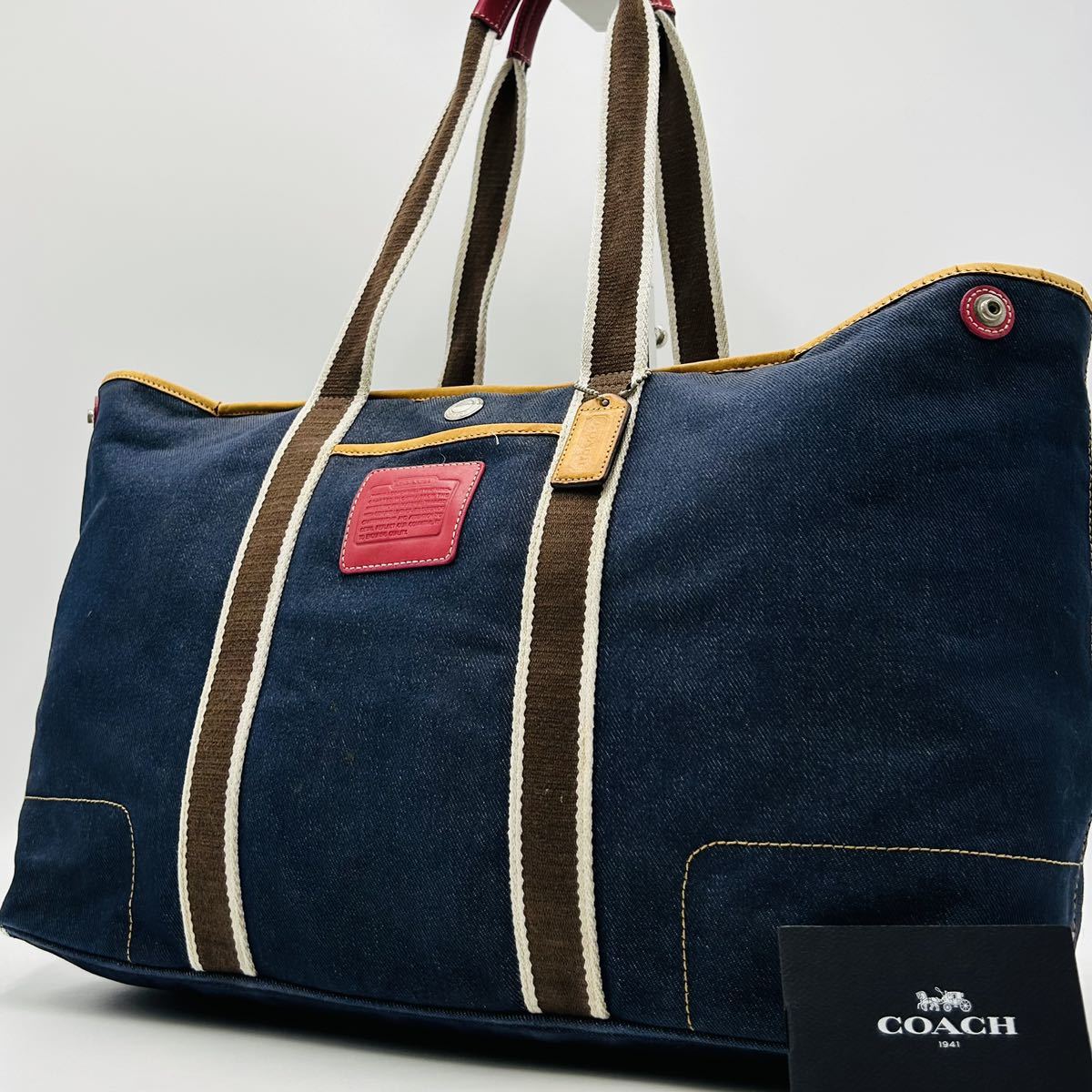 コーチ COACH トートバッグ 1円～入手困難品定価10万円 定価10万円 