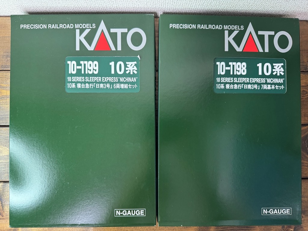 KATO KATO 10-1198 + 10-1199 10系寝台急行「日南3号」7