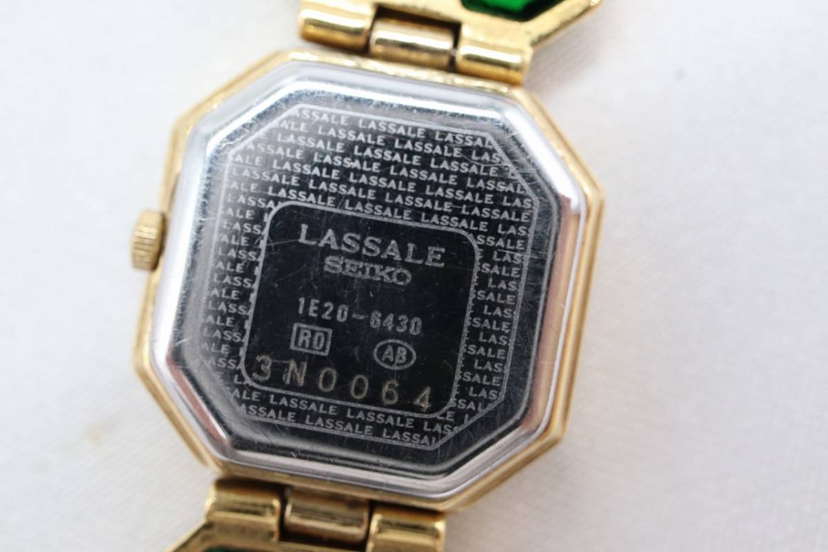 W91-28 やや難あり 電池交換済 SEIKO LASSALE セイコー ラサール