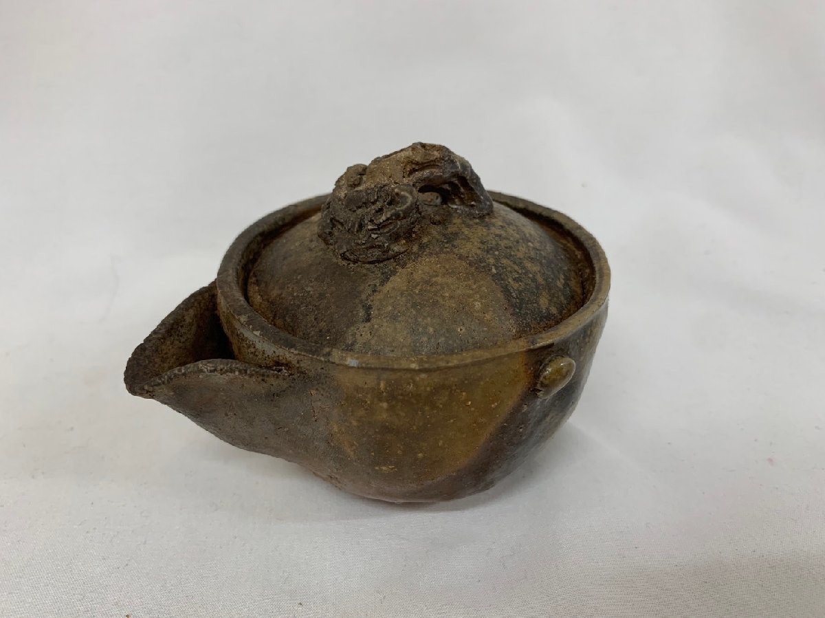 骨董】備前 在銘 霊芝摘 宝瓶 泡瓶 煎茶道具 茶道具 急須 【公式通販】