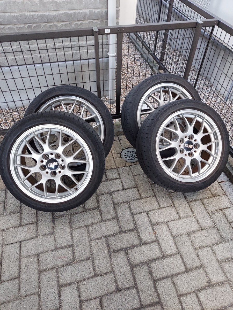 自動車タイヤ⁄ホイール BBS RG-R(RG710)4本セット 17-7J+42 品
