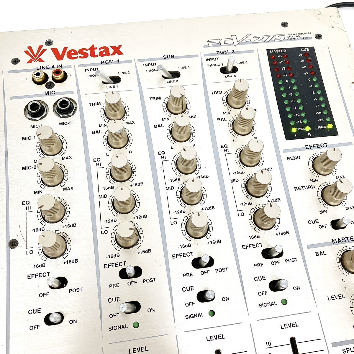 PCV-275 ベスタクス DJミキサー Vestax VESTAX | 公式通販 DJ Mixer 0