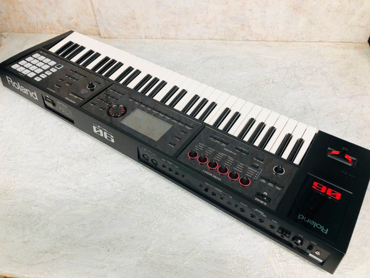 Roland シンセサイザー FA06 ver.2.0 美品 Roland FA-06 Ver2.0 ローランド シンセサイザー ワークステーション